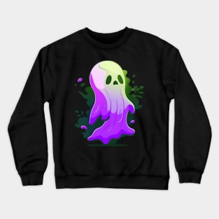 Chibi Halloween Ghost Crewneck Sweatshirt